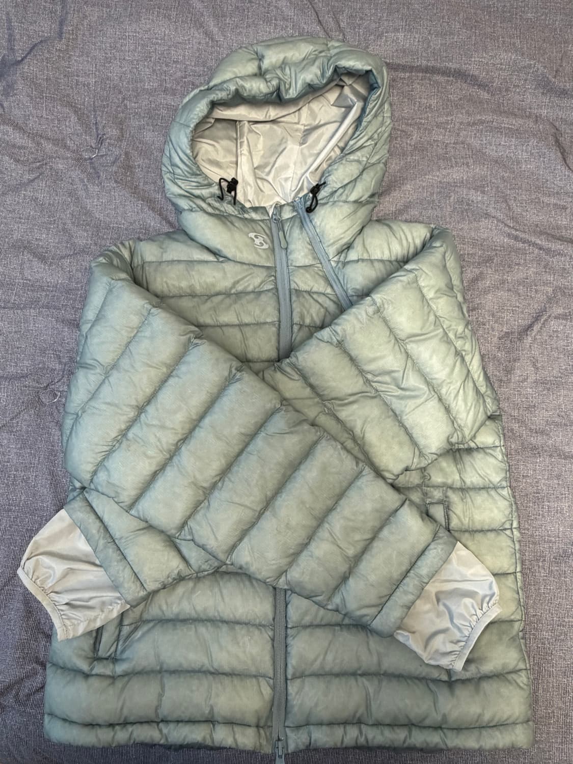 산산기어 서픽스 퍼퍼 자켓 스카이 블루 - 23FW 상품이미지2