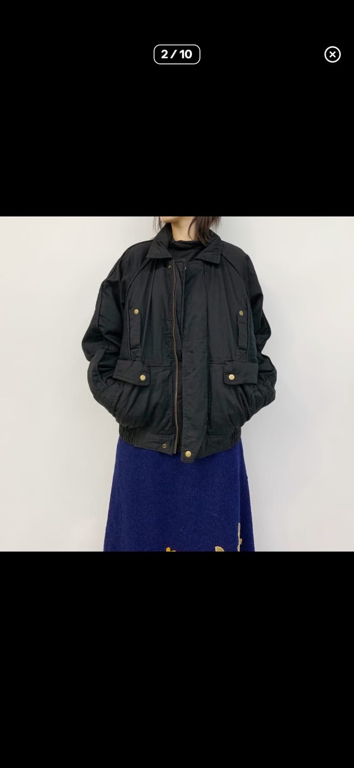 HACIENDA 누빔 집업 자켓 상품이미지1