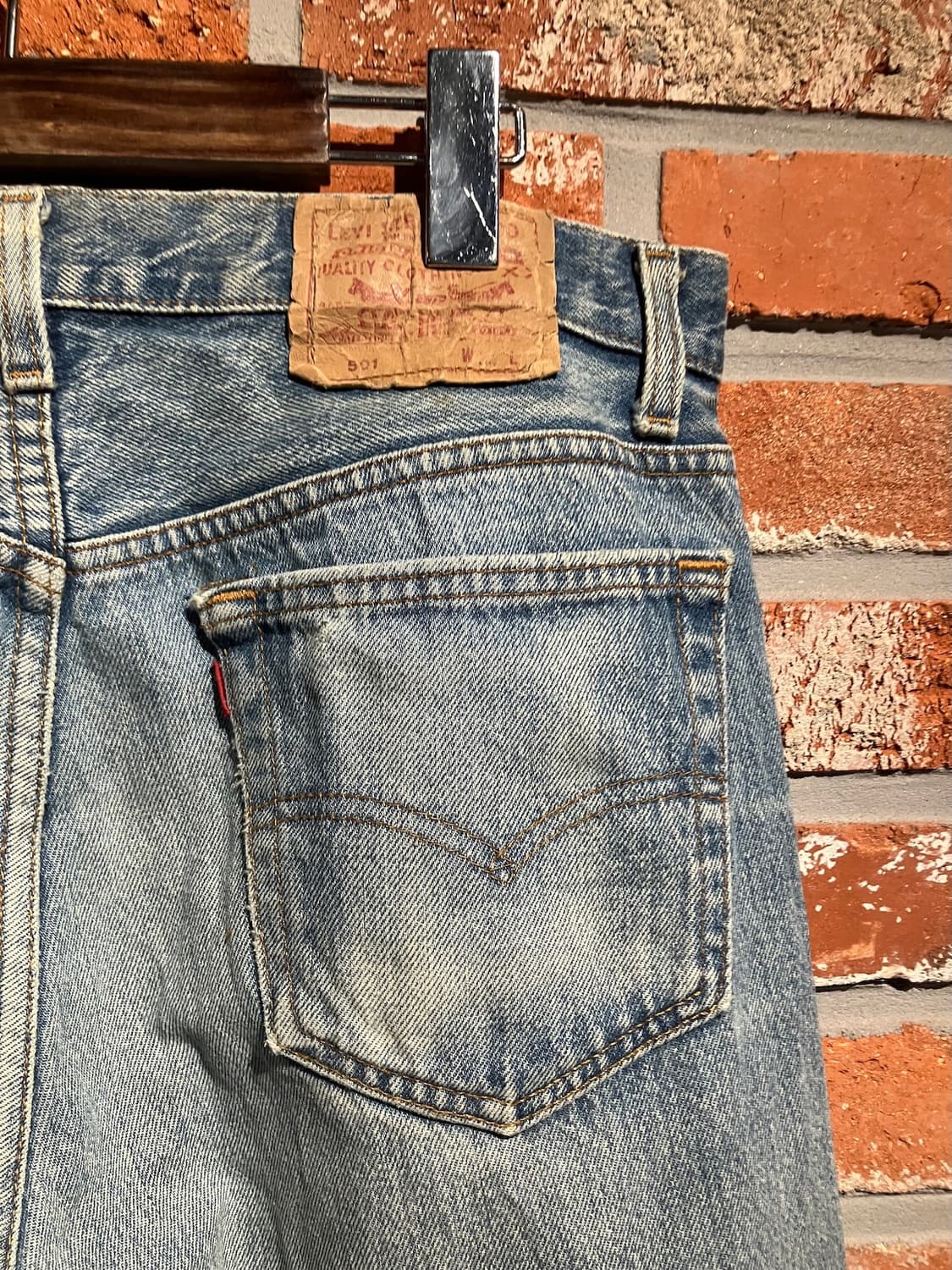 80s USA 빈티지 리바이스 501 데님 팬츠 상품이미지6