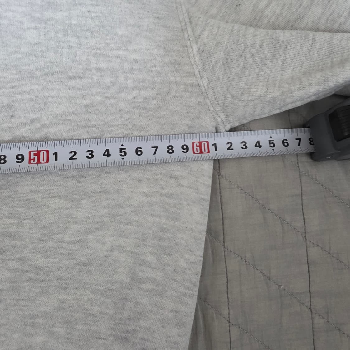 [XL] 90s 러셀 USA 애슬레틱 후드집업 라이트 그레이 ver. 굿 상품이미지7