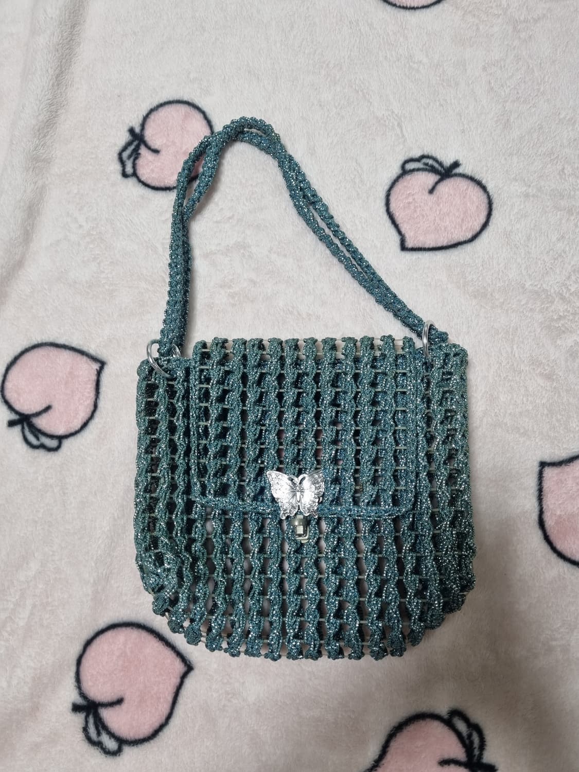 빈티지 글리터 나비참 페어리 가방 핸드백 상품이미지2