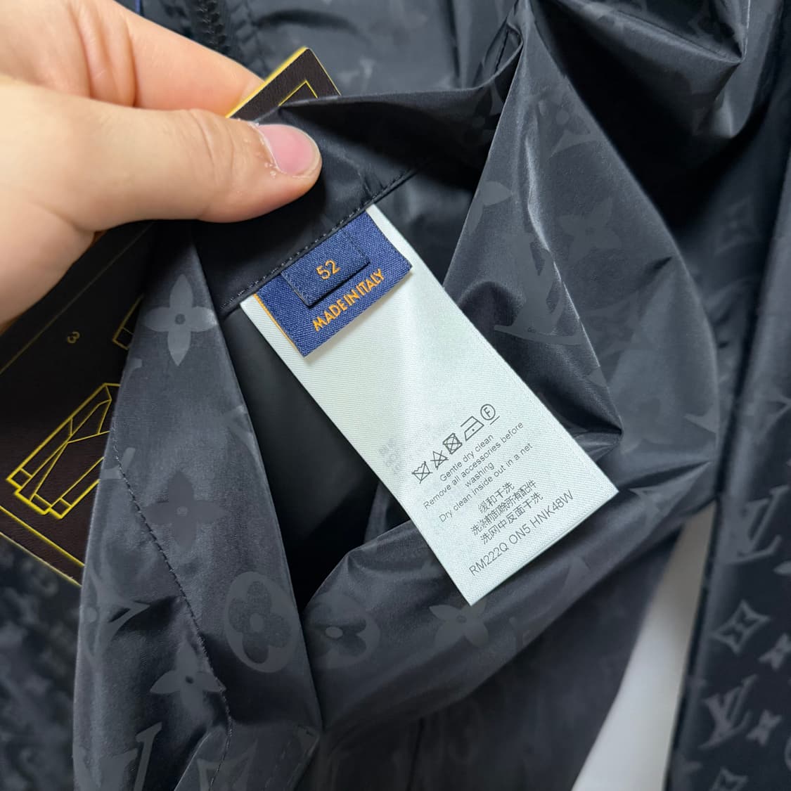 [S+급52] 루이비통 미드 렝스 모노그램 바람막이 자켓 풀구성 상품이미지7