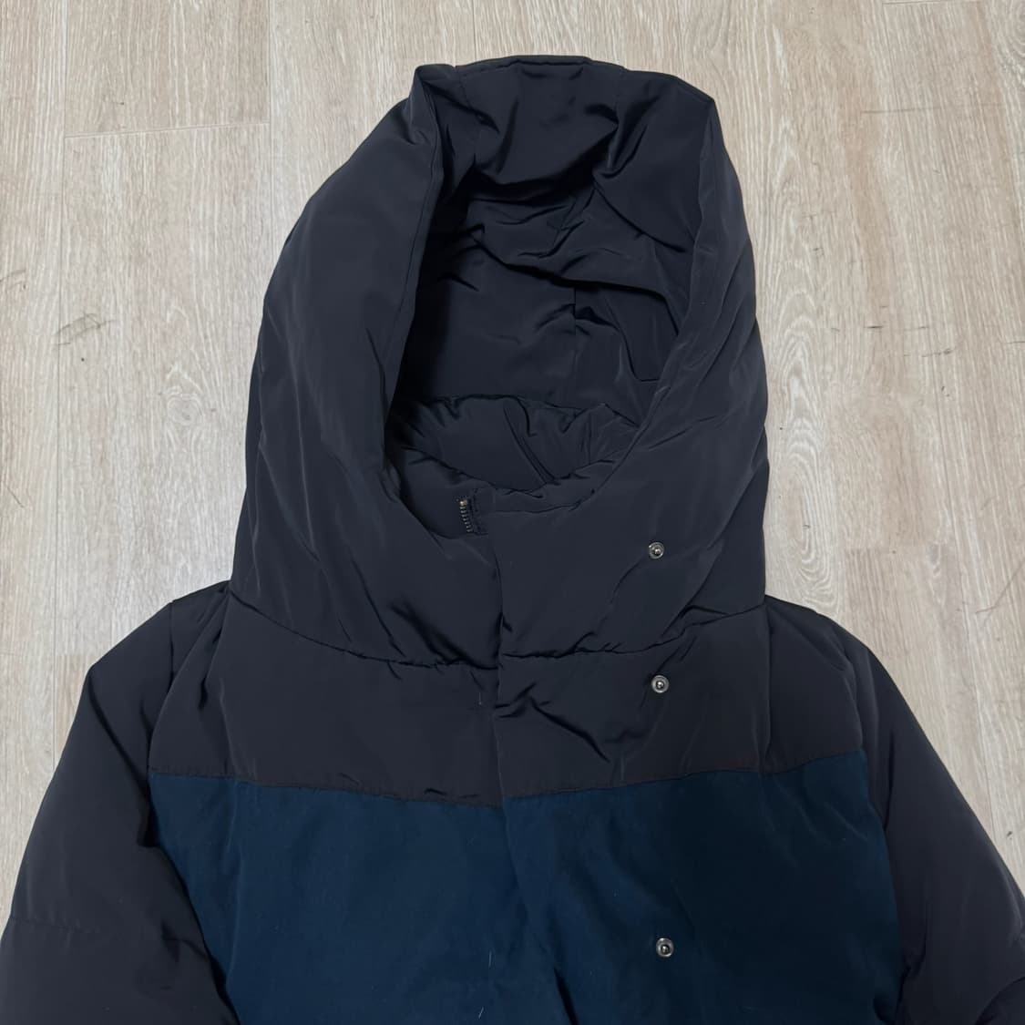 지고트 여성 구스다운 투톤 롱패딩 55-66  상품이미지2