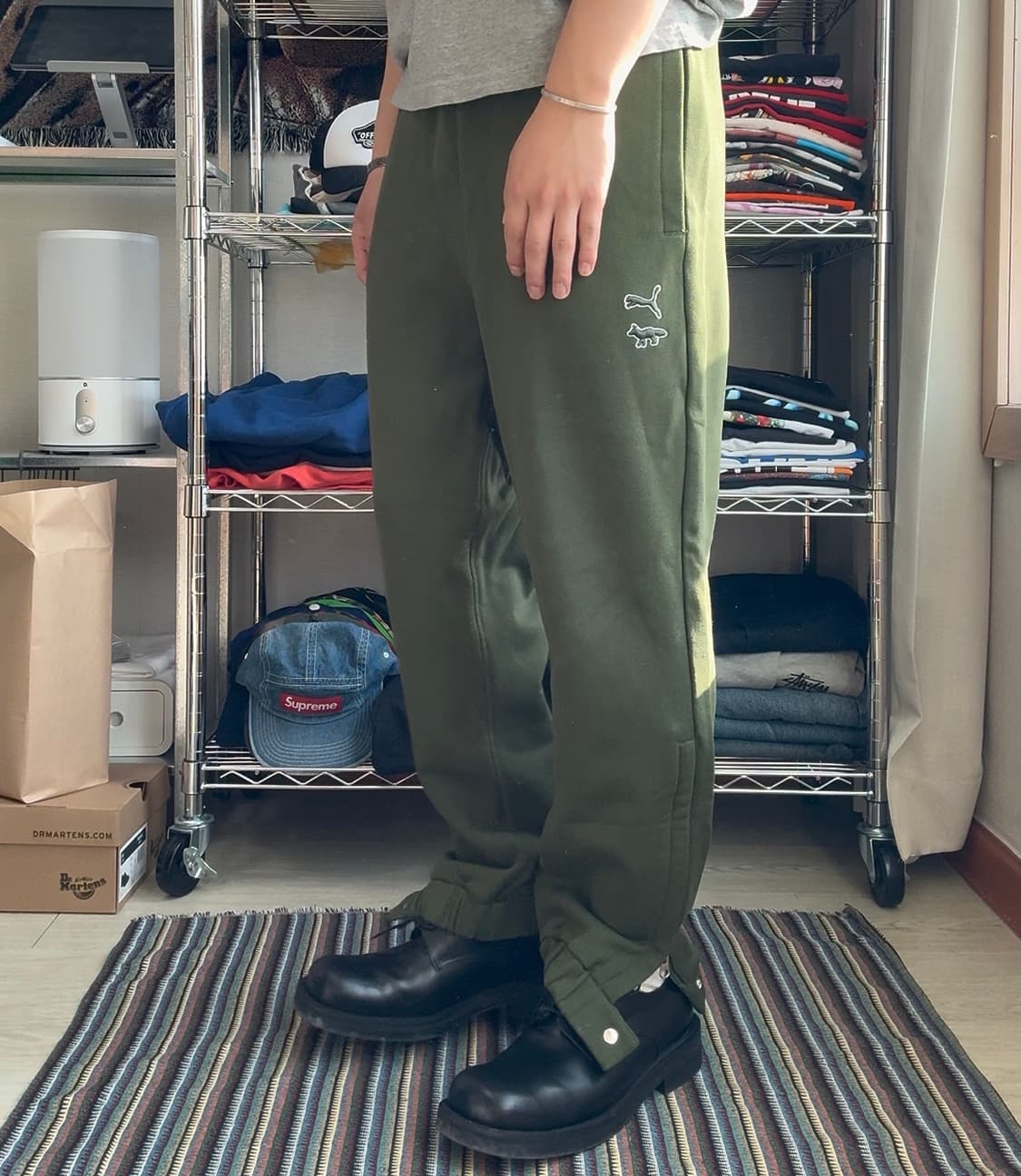 퓨마 x 메종키츠네 스웻 팬츠 상품이미지1