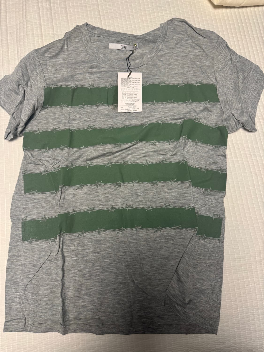 미사용 쟈니해잇재즈 티셔츠 원피스 5종 상품이미지3