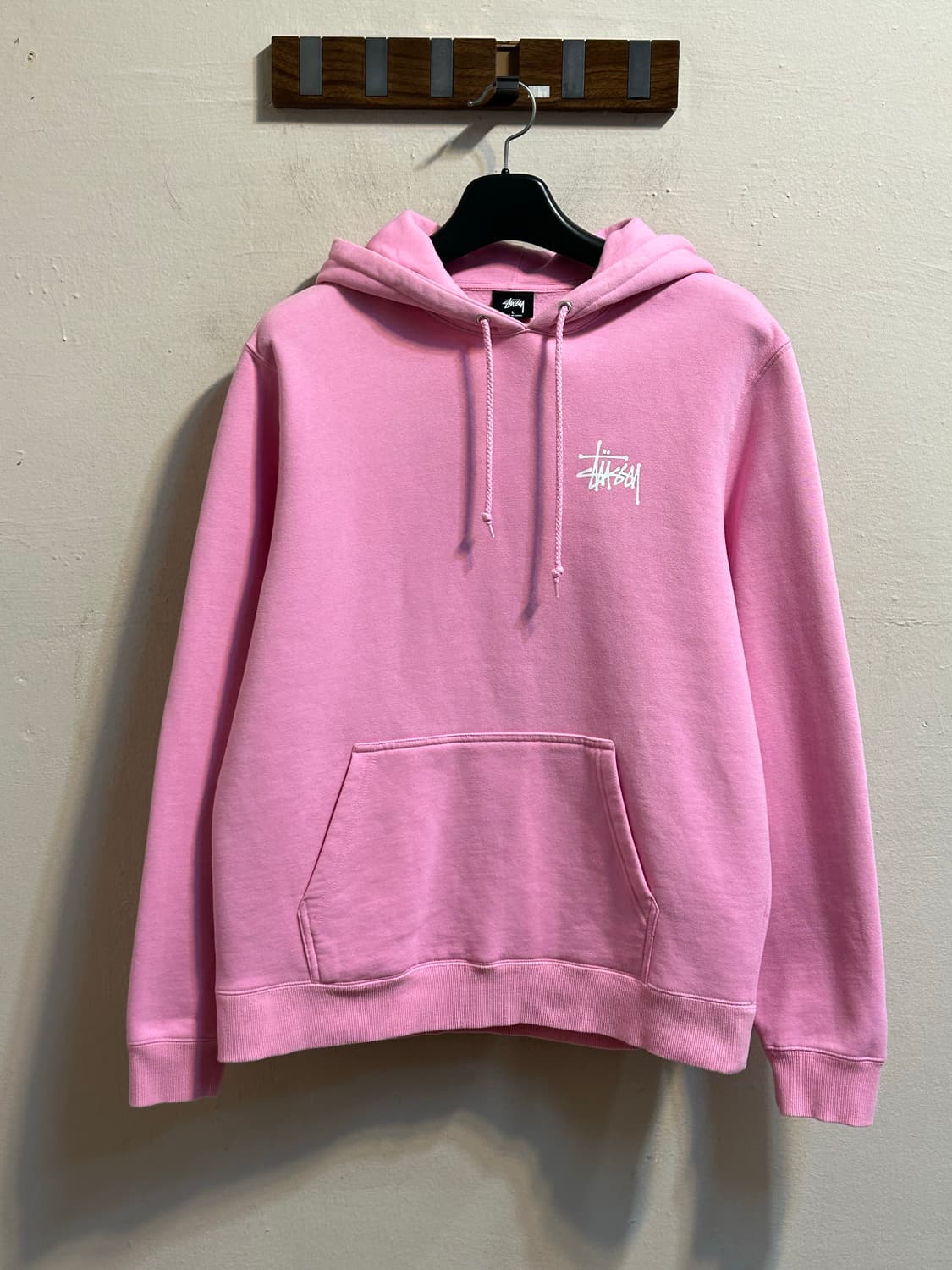 스투시 로고 후드티 상품이미지1