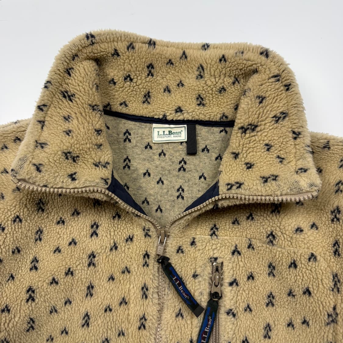 (105) 80s 엘엘빈 버드아이 플리스 자켓 상품이미지6