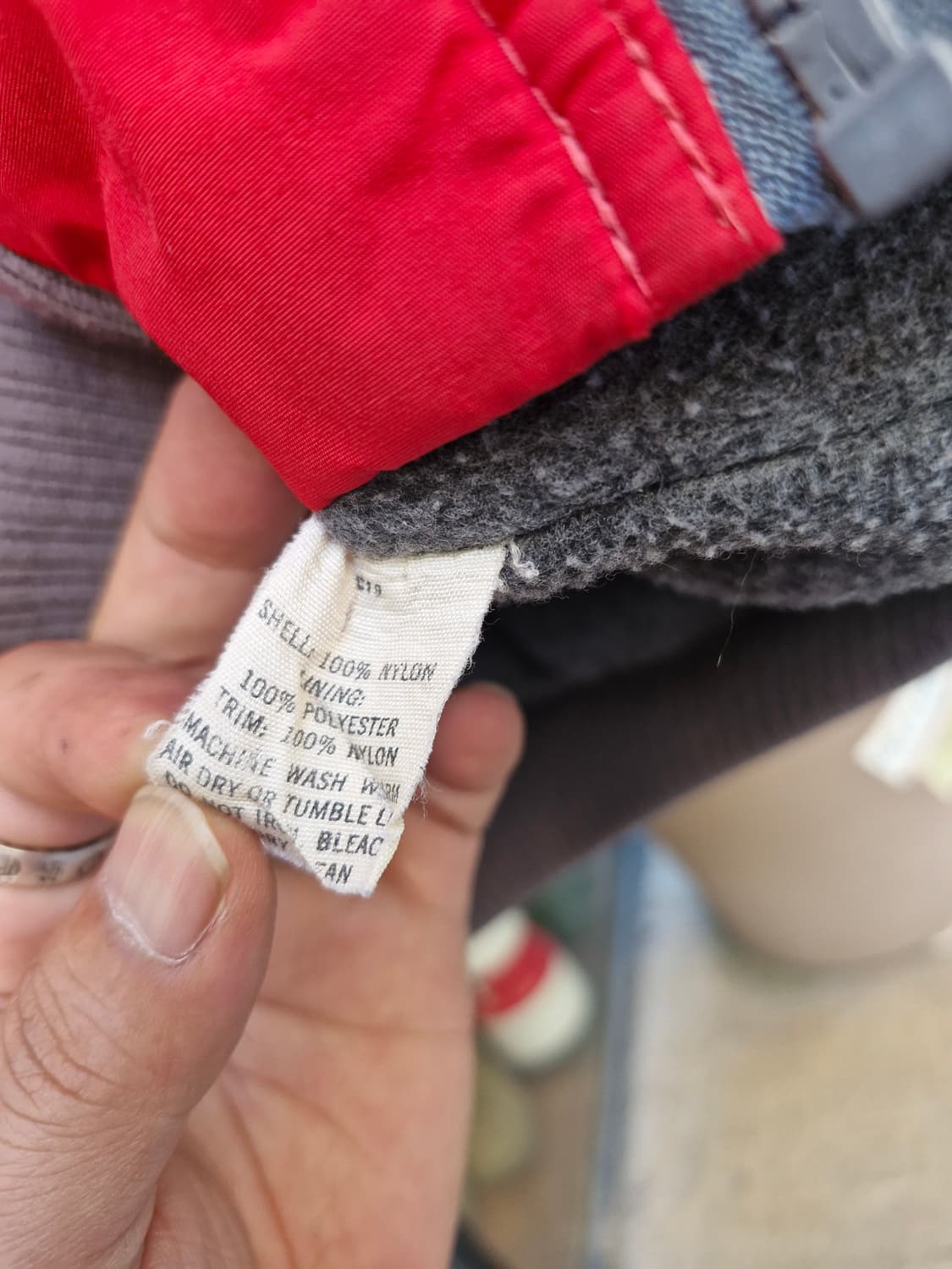 Z-82 파타고니아 신칠라 쉘드 베스트 조끼 80s 상품이미지6