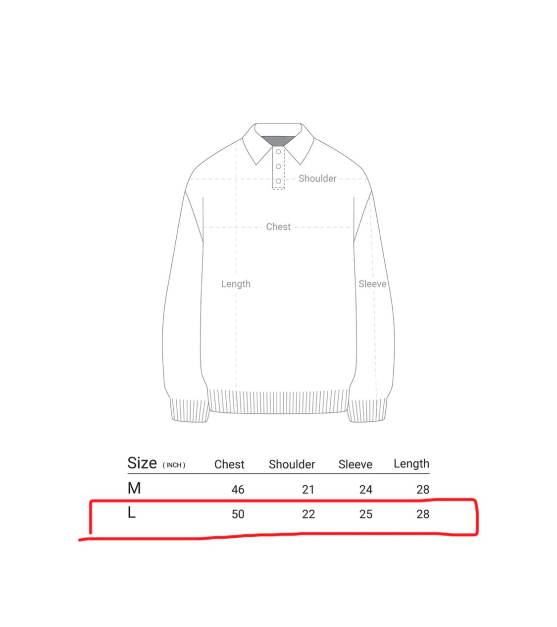 [새제품/L] Classy 폴로 스웻 셔츠 - 블랙 상품이미지9