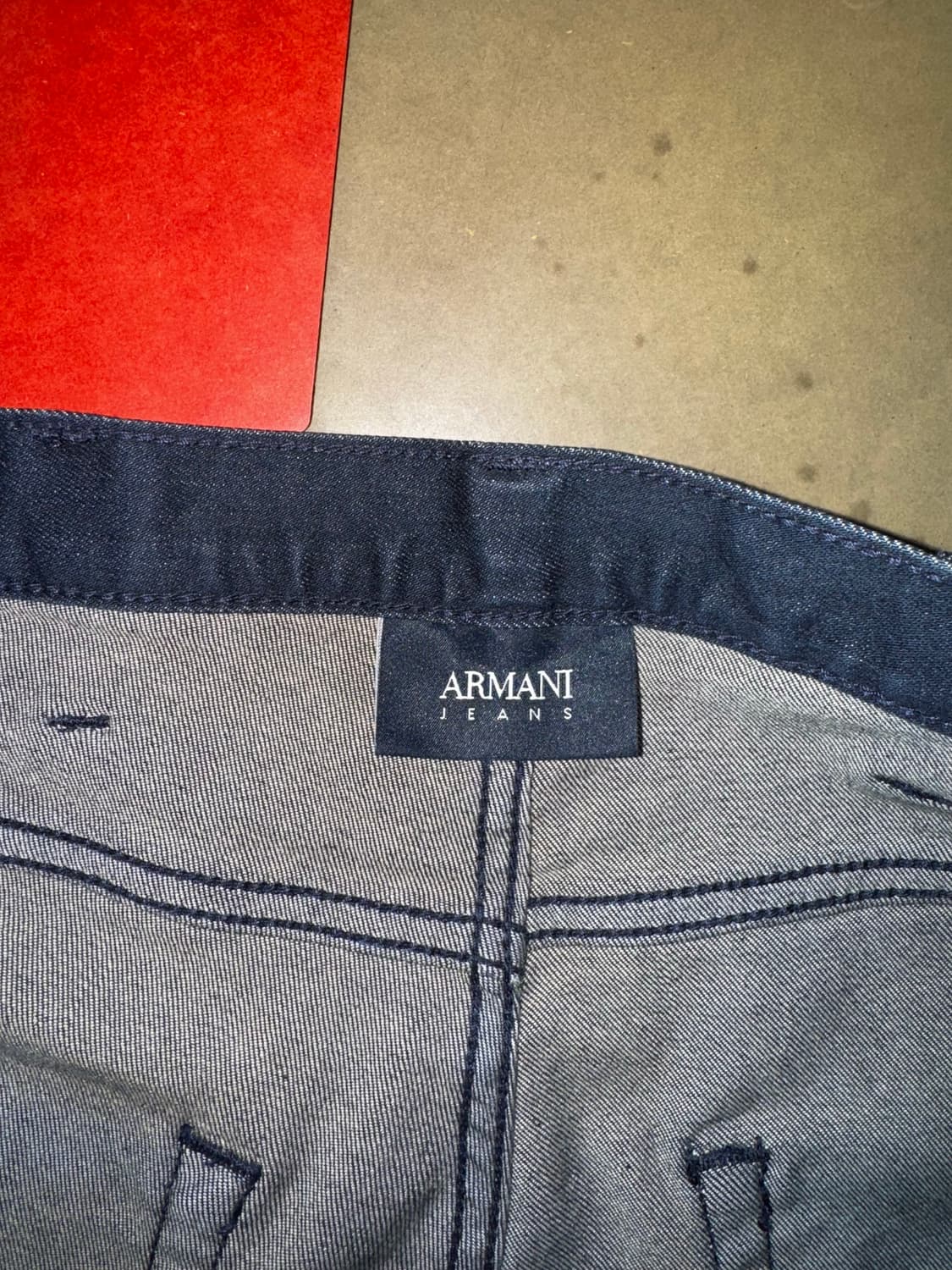 Vintage Armani Jeans Stretch Denim Pants 상품이미지7