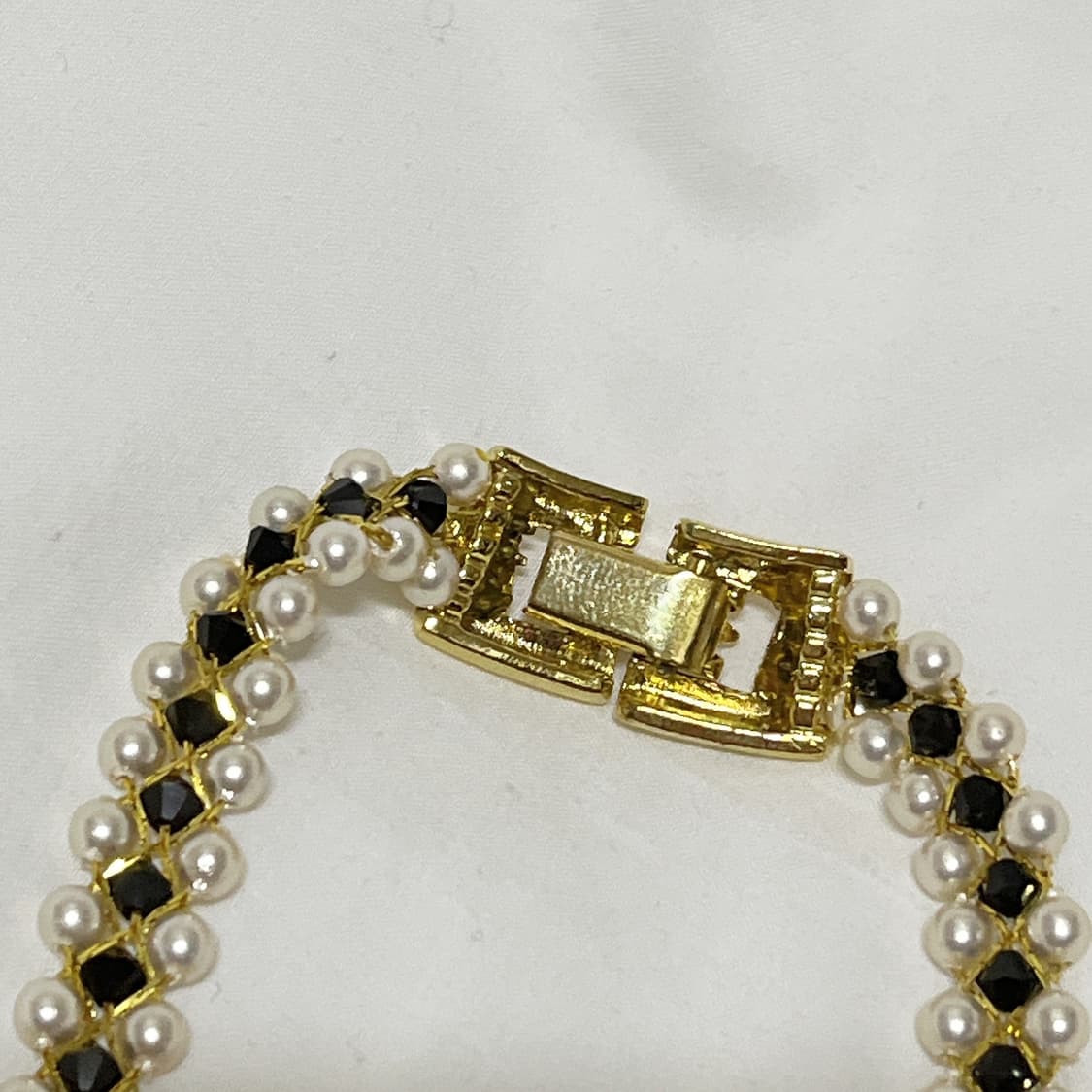 빈티지 ) balmain 발망 진주 비즈 목걸이 상품이미지4