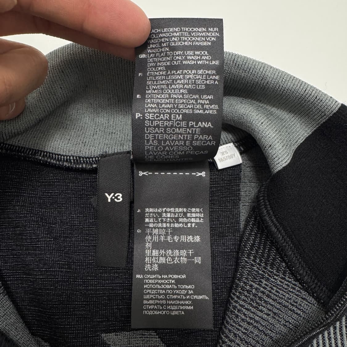 y-3 크롭 하이탑 상품이미지6