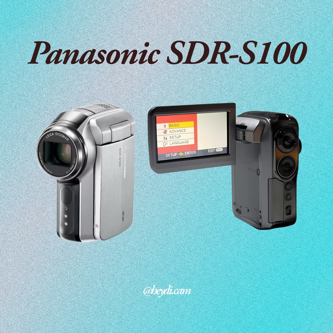 (강민경 캠코더) 파나소닉 sdr-s100 미개봉배터리1추가!
 상품이미지1