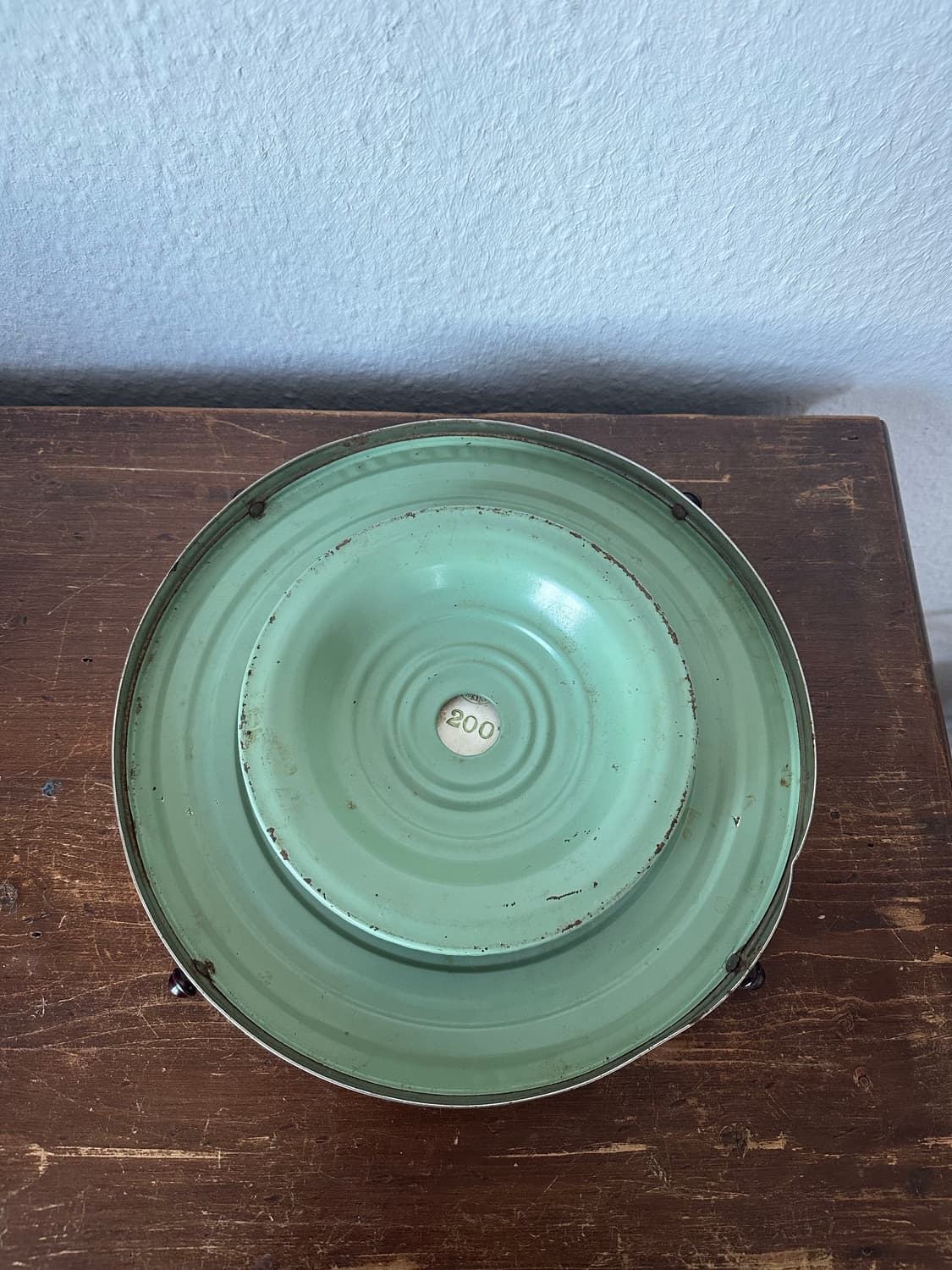 독일)빈티지 초록풀 턴테이블 트레이 상품이미지6