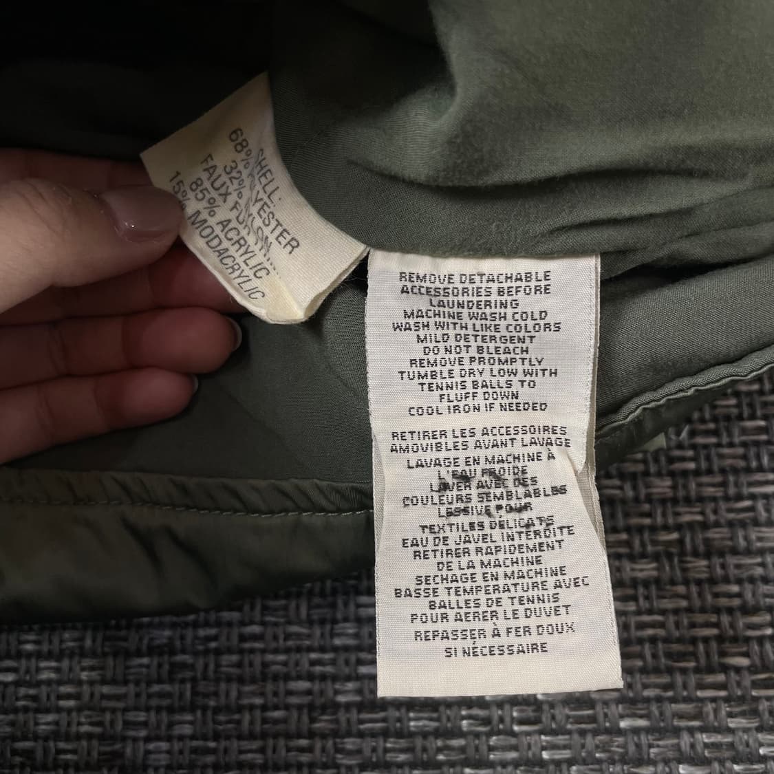 데님앤서플라이 카키 멀티포켓 디테일 자켓 S 상품이미지7