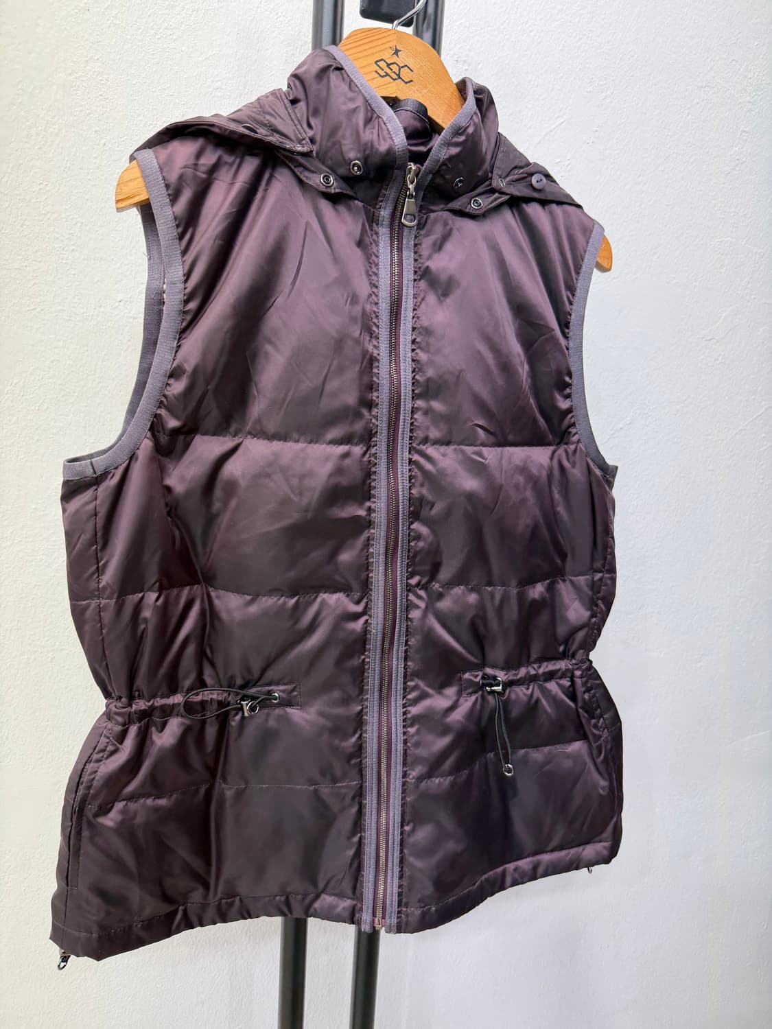 정품) 랑방 한섬 여성 경량 패딩조끼 38 상품이미지2