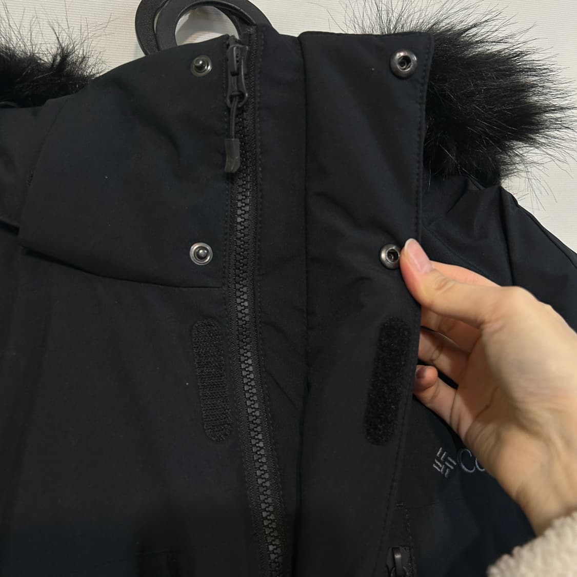 컬럼비아 2022 남성 헤비 구스다운 패딩 110 상태최상 상품이미지4