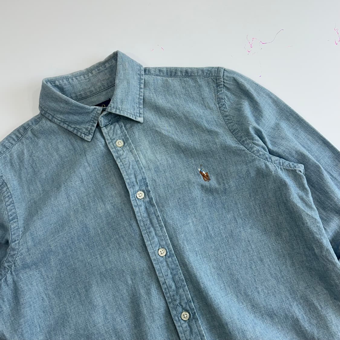 Polo 폴로 멀티포니 데님 셔츠 상품이미지4