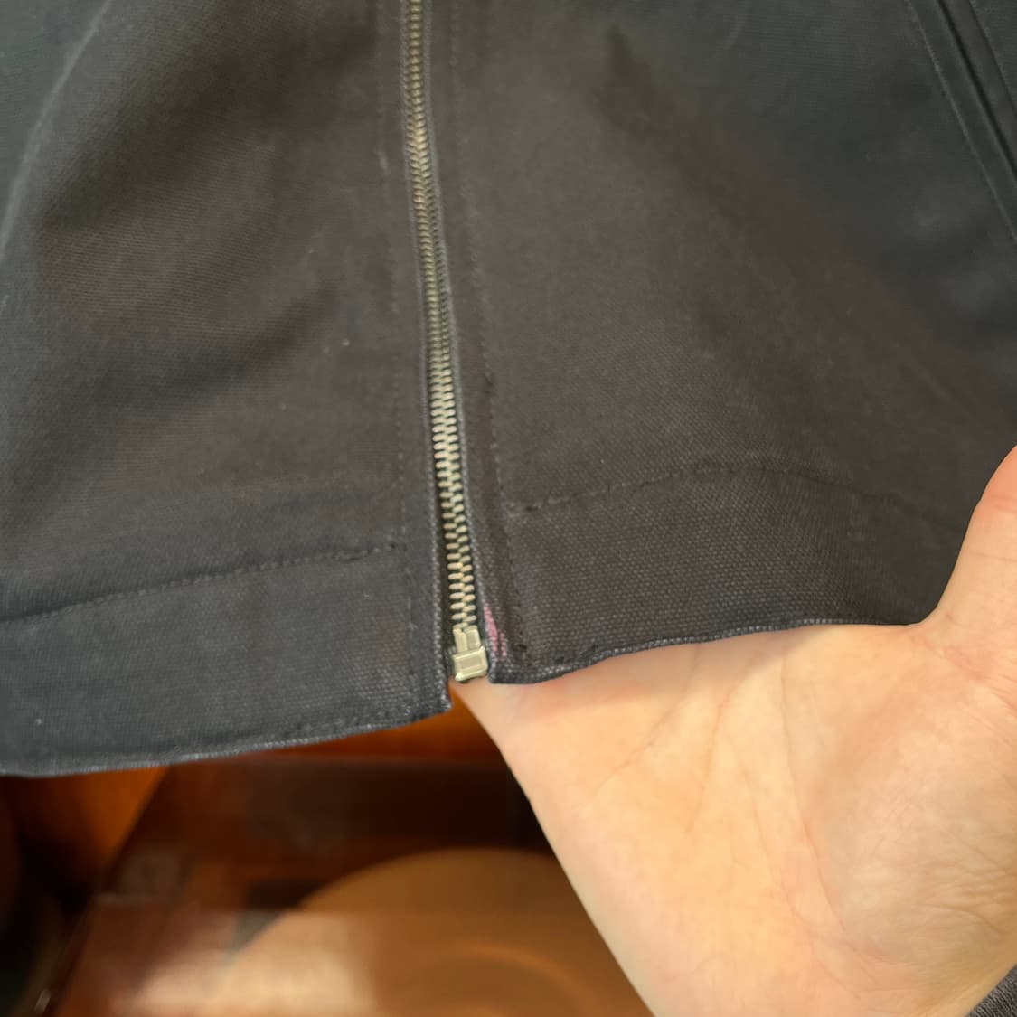 칼하트 WIP 디트로이트 자켓 블랙 [ 105 ] 상품이미지4