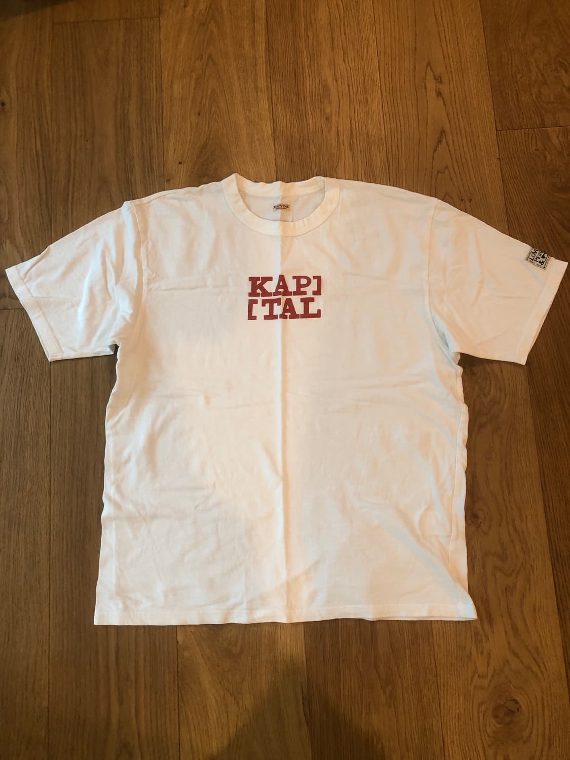 Kapital Rookie Crewneck T-Shirt Red 상품이미지1