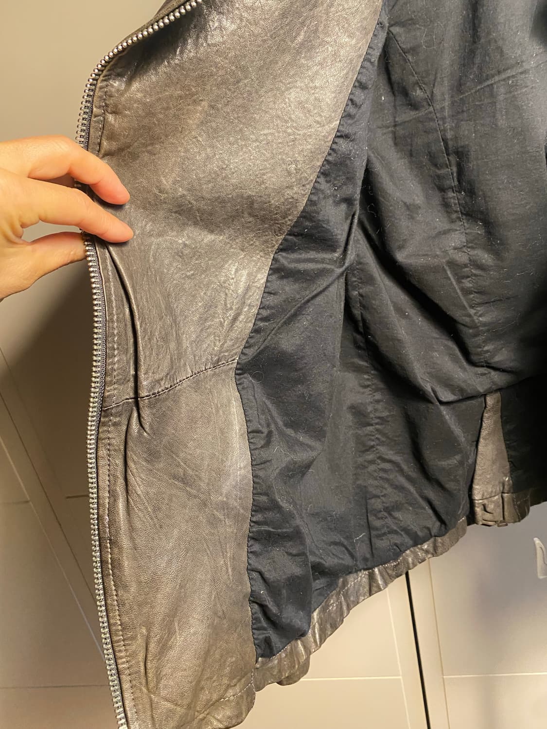 마쥬 양가죽 라이더 자켓 사이즈 1 상품이미지9