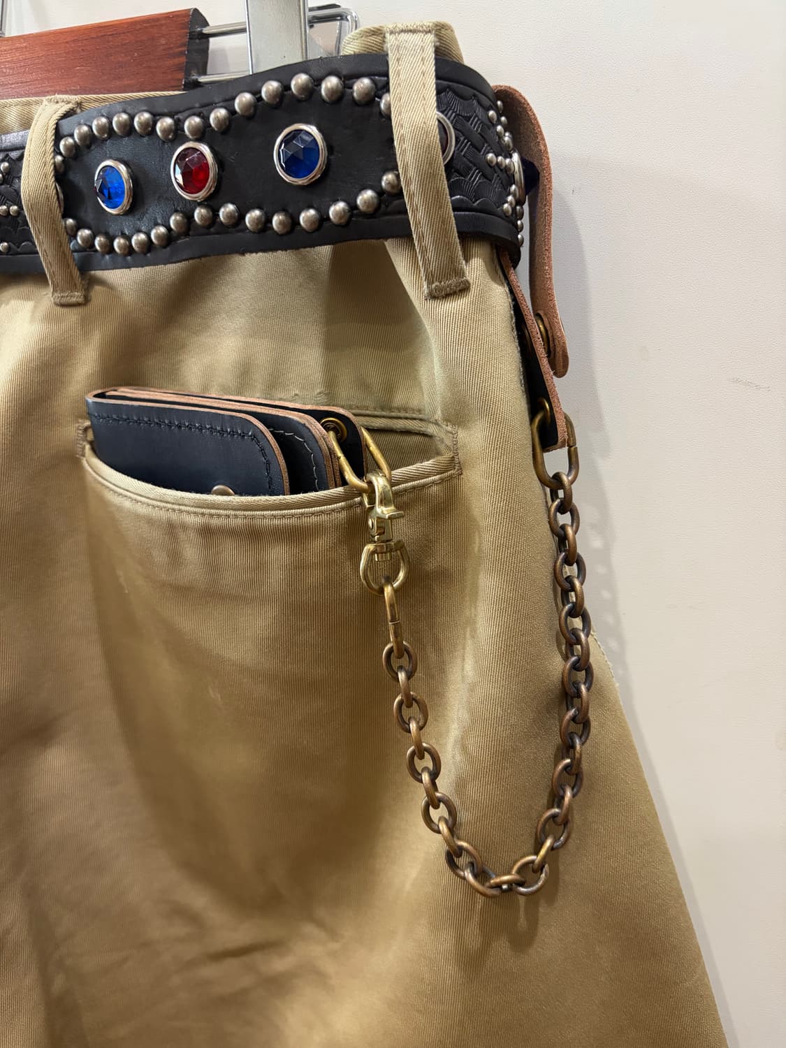 제패니즈 헨드메이드 트러커 월렛 체인 세트 상품이미지2