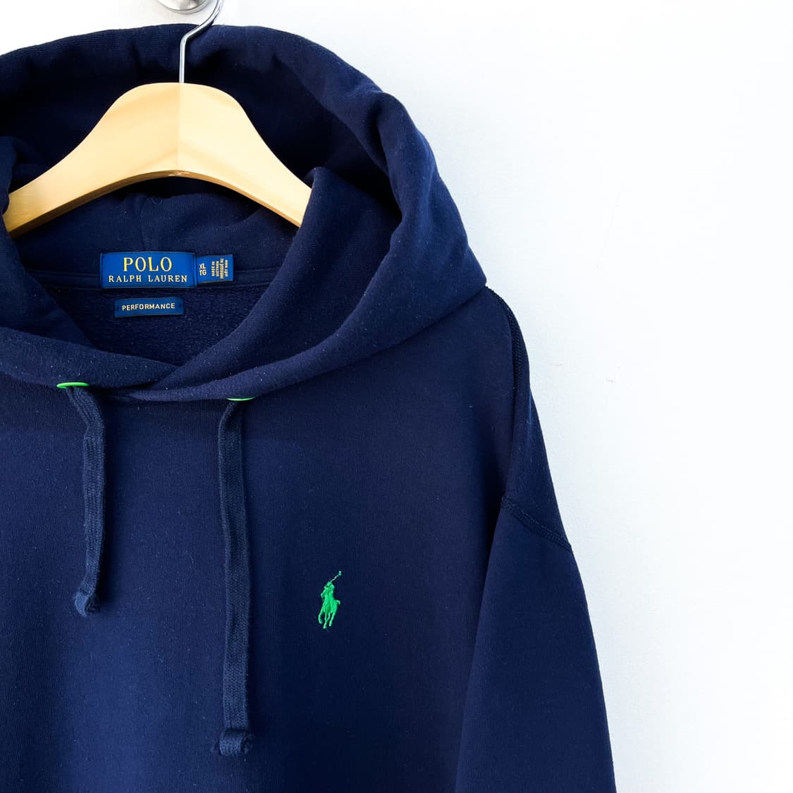 폴로 랄프로렌 신형 포니 블루 네이비 스웻 후드티 상품이미지4