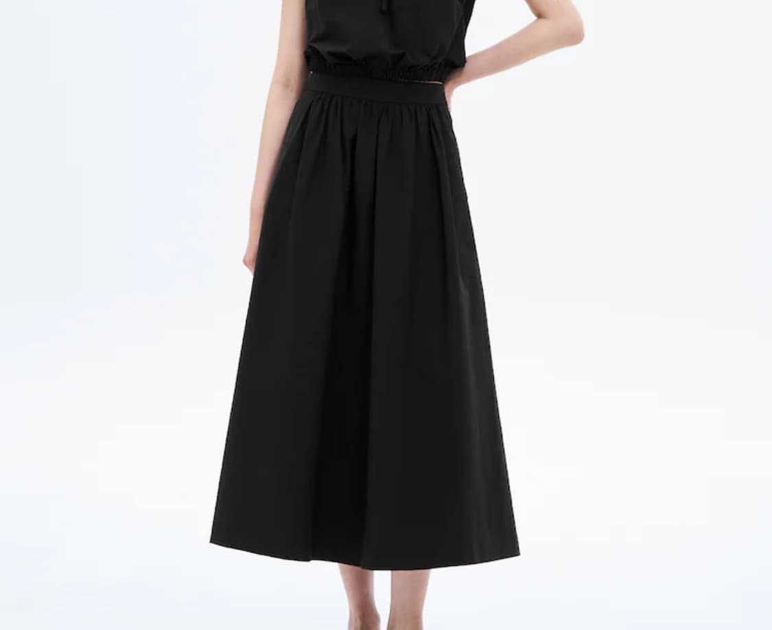 구호플러스 저렴이버전 에잇세컨즈 풀 스커트 M 상품이미지1