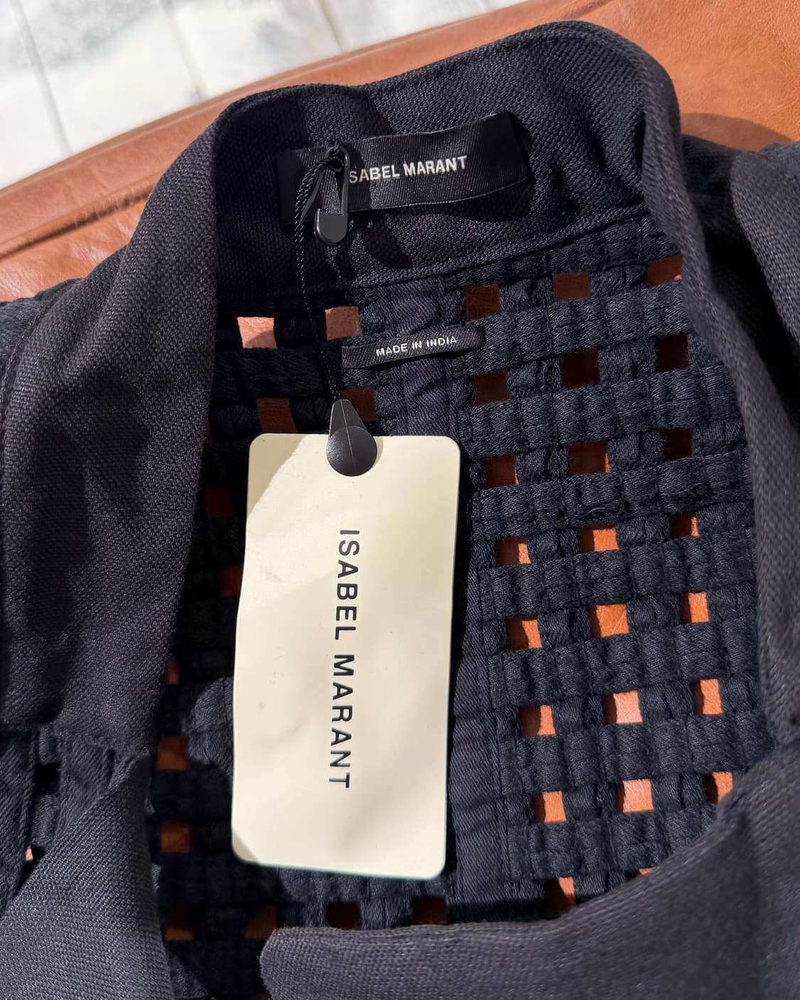 이자벨 마랑 블랙 스퀘어 컷아웃 블레이저 자켓 상품이미지8