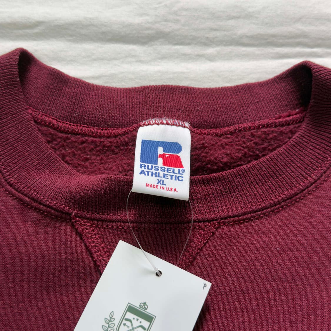 90s 러셀 에슬레틱 블랭크 스웻셔츠 USA 상품이미지5