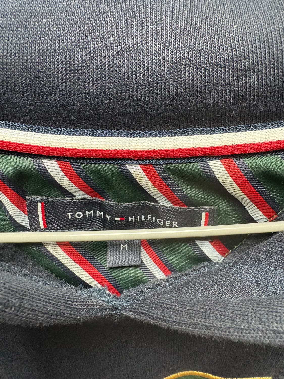 타미힐피거 네이비 로고 후드티 M 상품이미지2