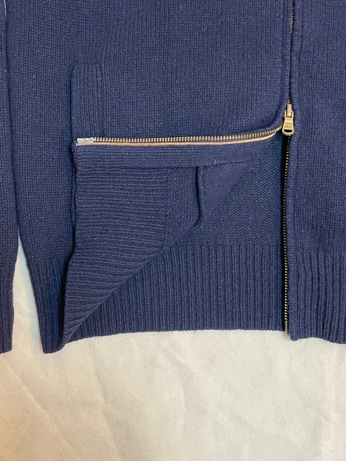 폴로 니트 집업 상품이미지5