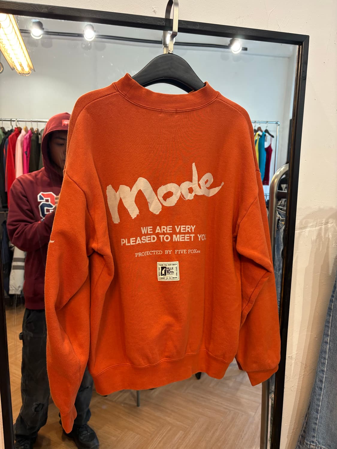 Comme ca ism 맨투맨 상품이미지2