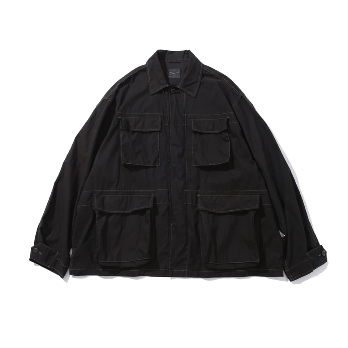 [3][정가 36만원] MOIF 모이프 오버밀 자켓 DYED BLACK 상품이미지1