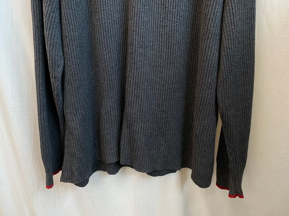 GAP 딥그레이 집업 니트(MEN XL) 상품이미지4