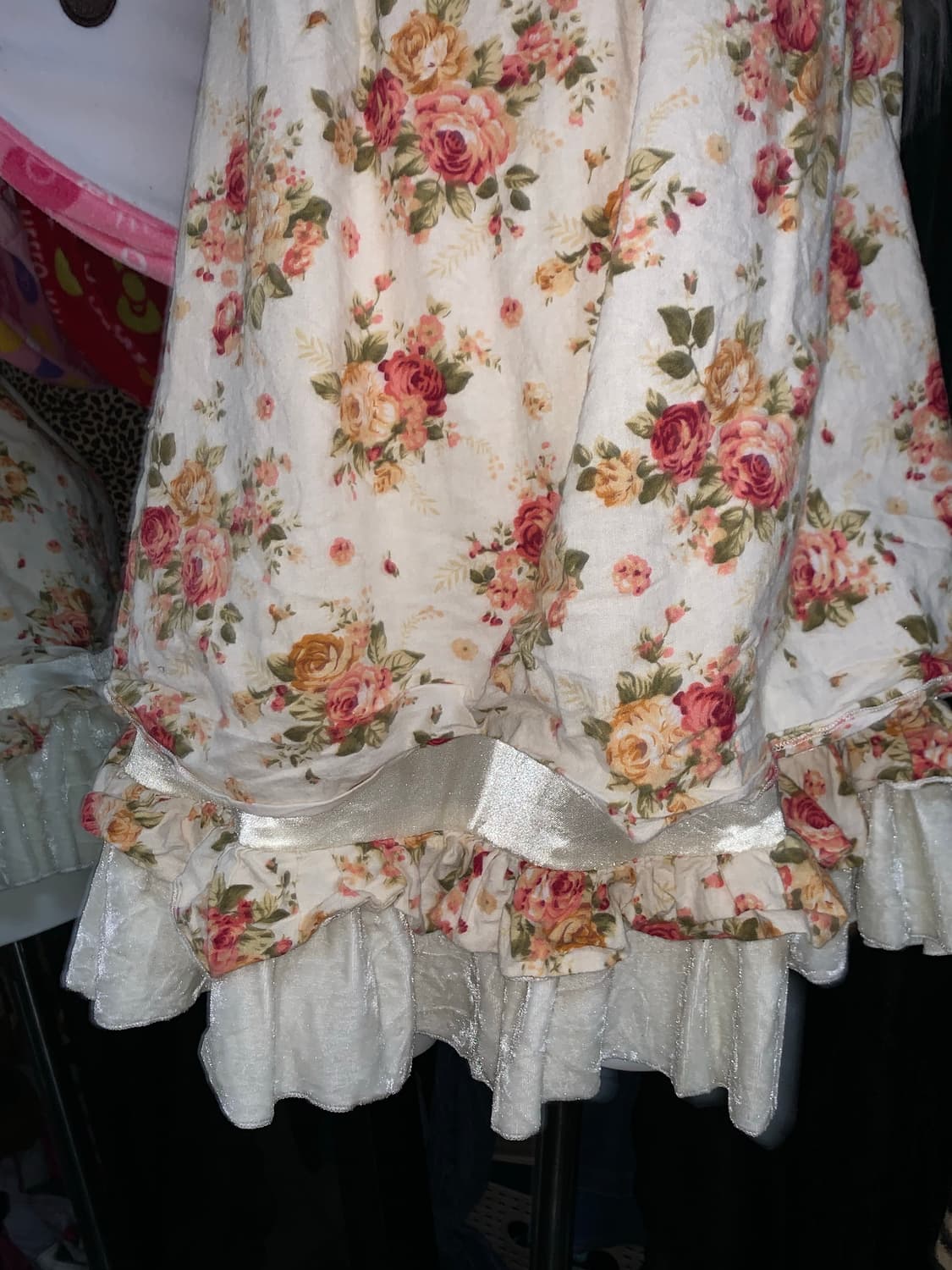 리즈리사st 로걀 벨벳 플라워 원피스 상품이미지4