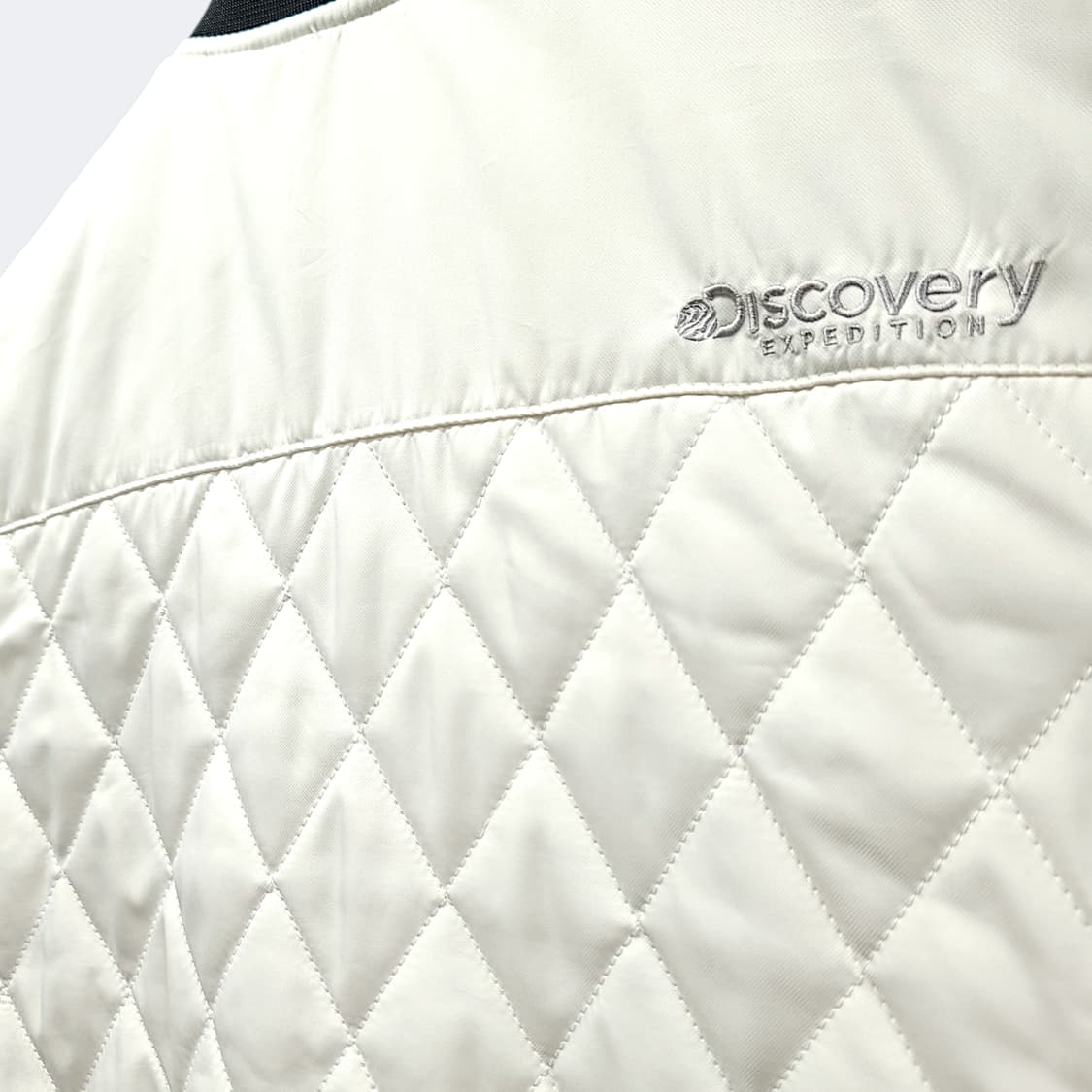 [95] 디스커버리 익스페디션 크림 퀼팅 봄버 자켓 상품이미지6