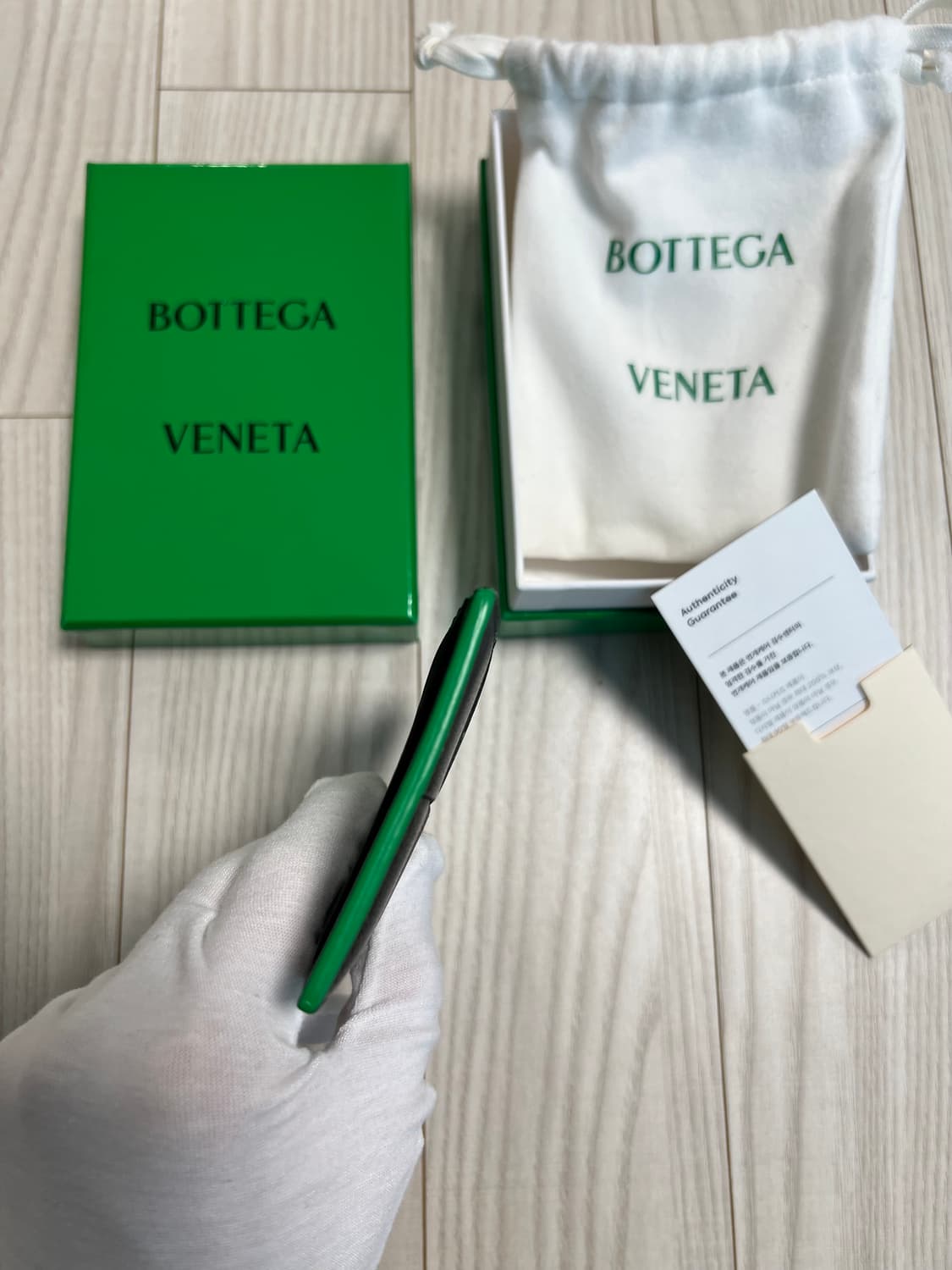 보테가베네타 레더 카드지갑 상품이미지5