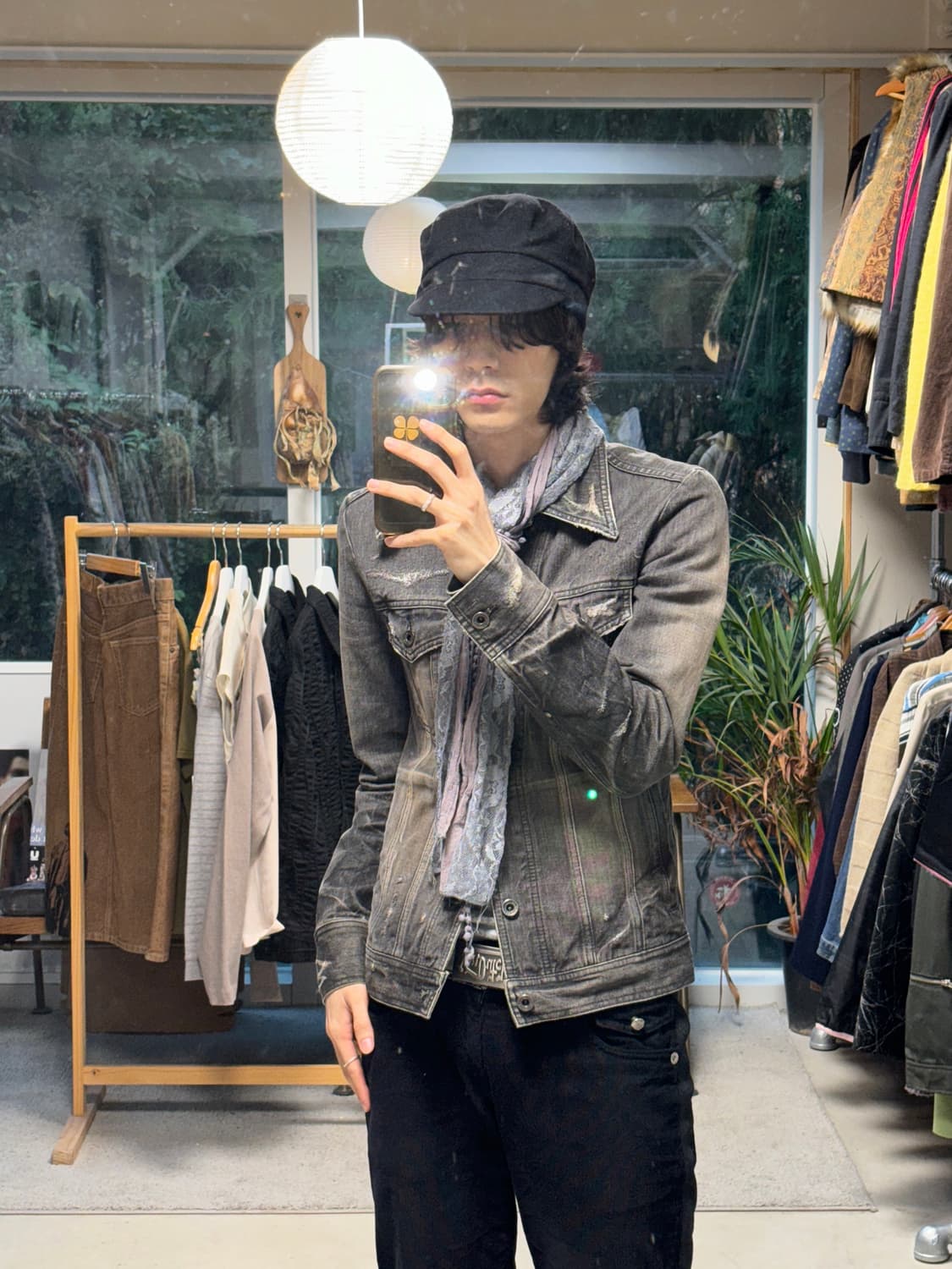 키지마 타카유키 캐시미어 마린캡 상품이미지3