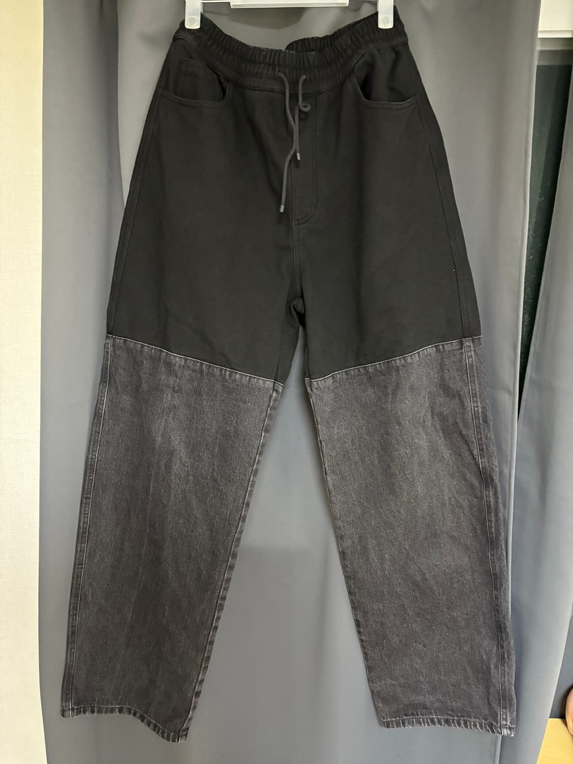 아모멘토 드로우스트링 데님팬츠 상품이미지1