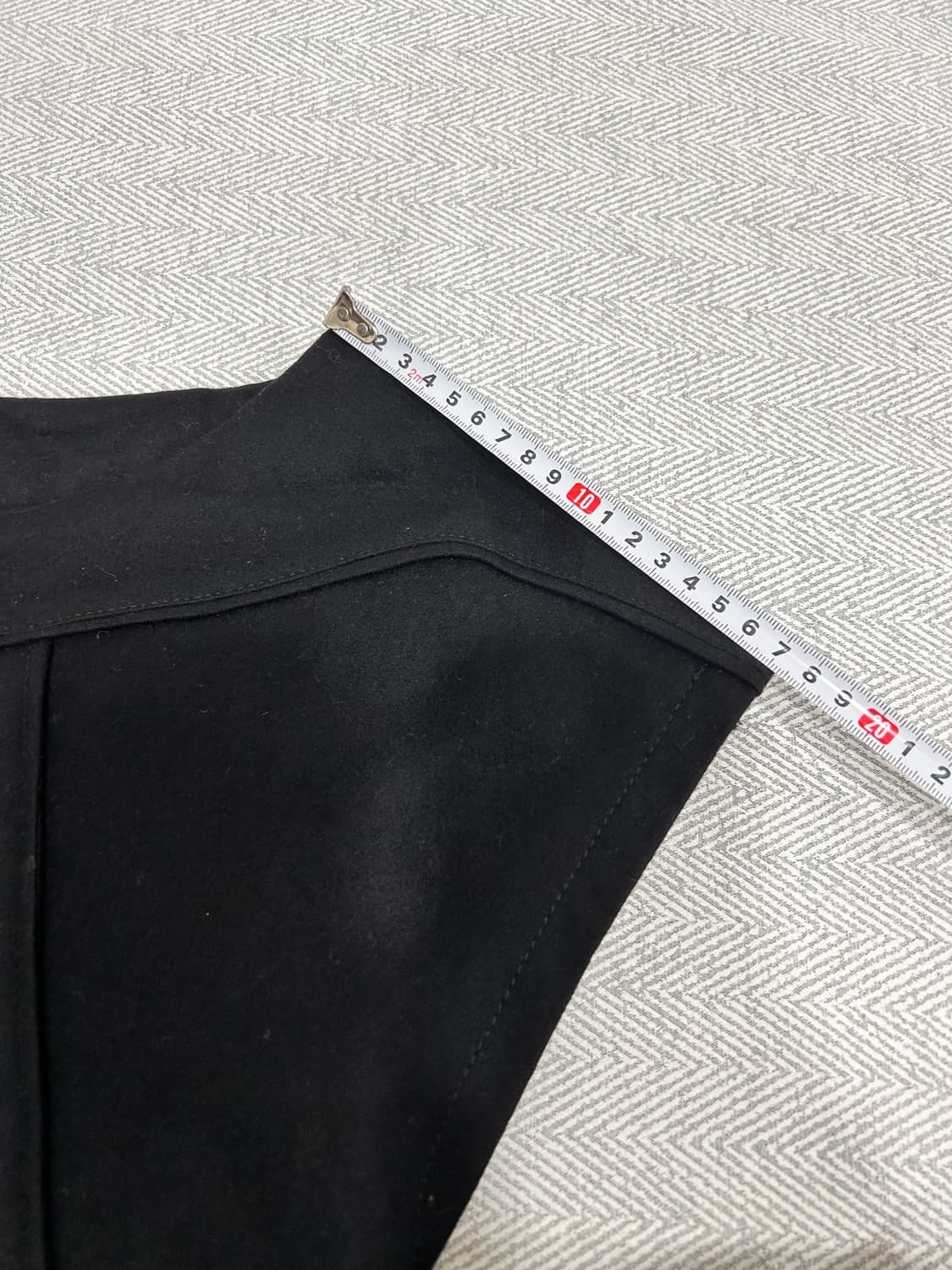 아떼바네사브루노 울 캐시미어 블랙 원피스 36사이즈 상품이미지10