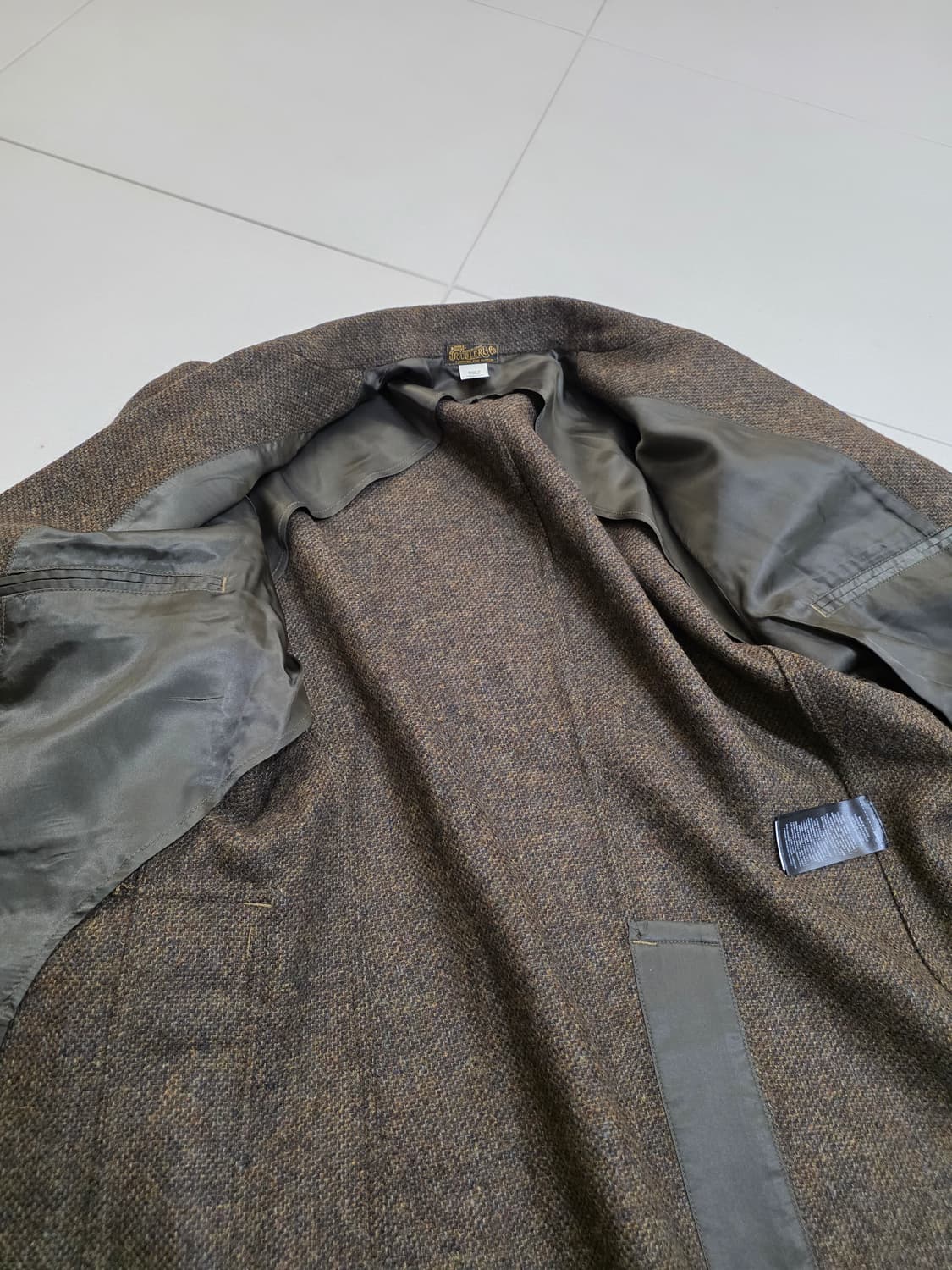 RRL unconstructed 울 스포츠 자켓 판매나 교환 상품이미지8