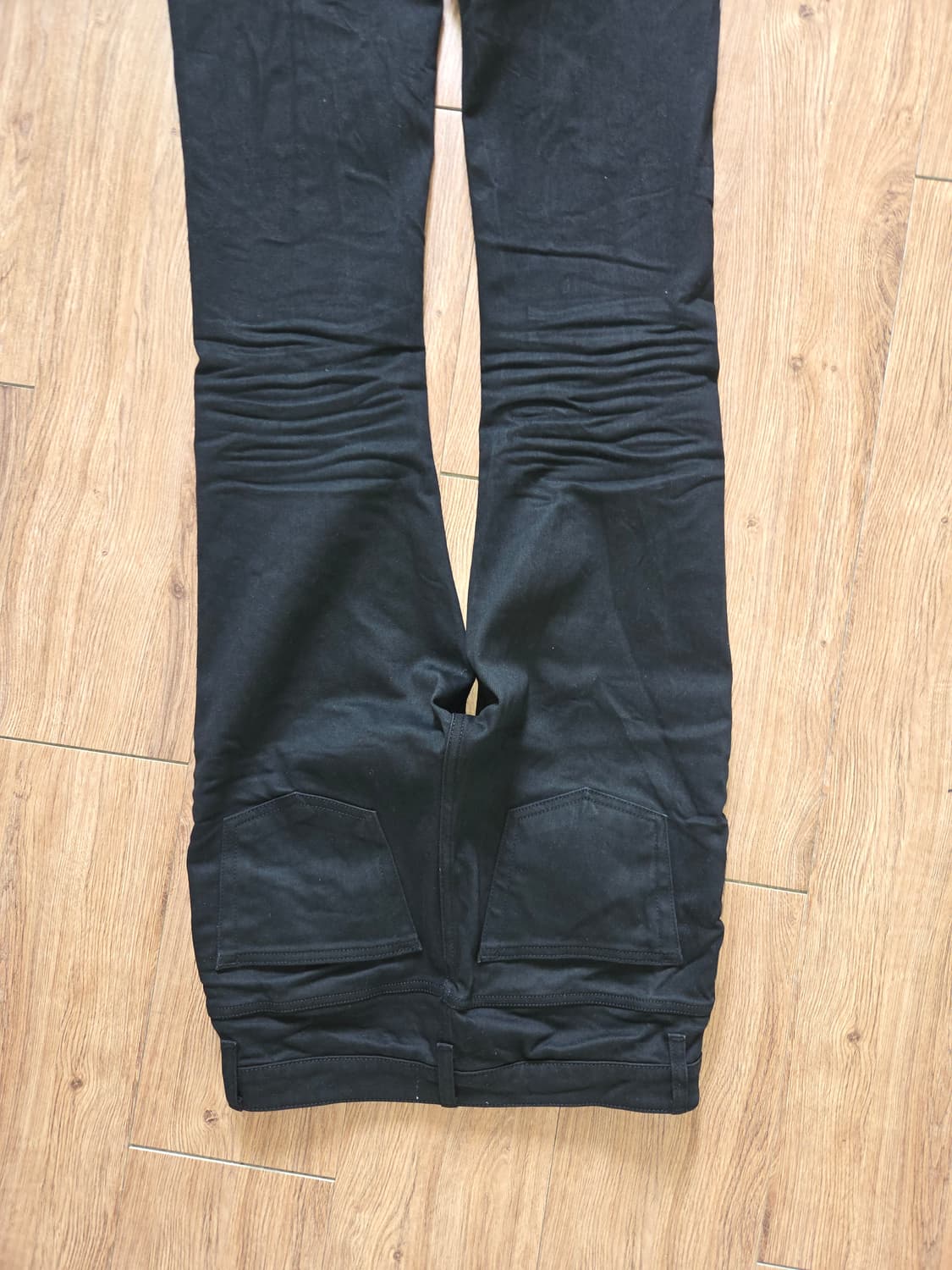 0 size ) 언더마이카 무.30 mu.30 플레어진 블랙 상품이미지8