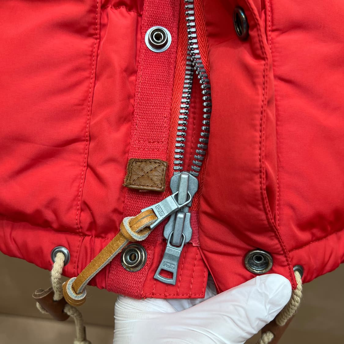 폴로 랄프로렌 후드 패딩 조끼 상품이미지4