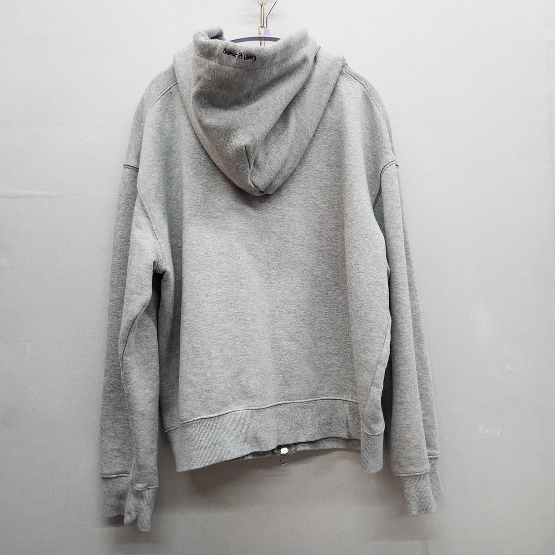 와릿이즌 로고 투웨이 후드집업 M(XL) 상품이미지4