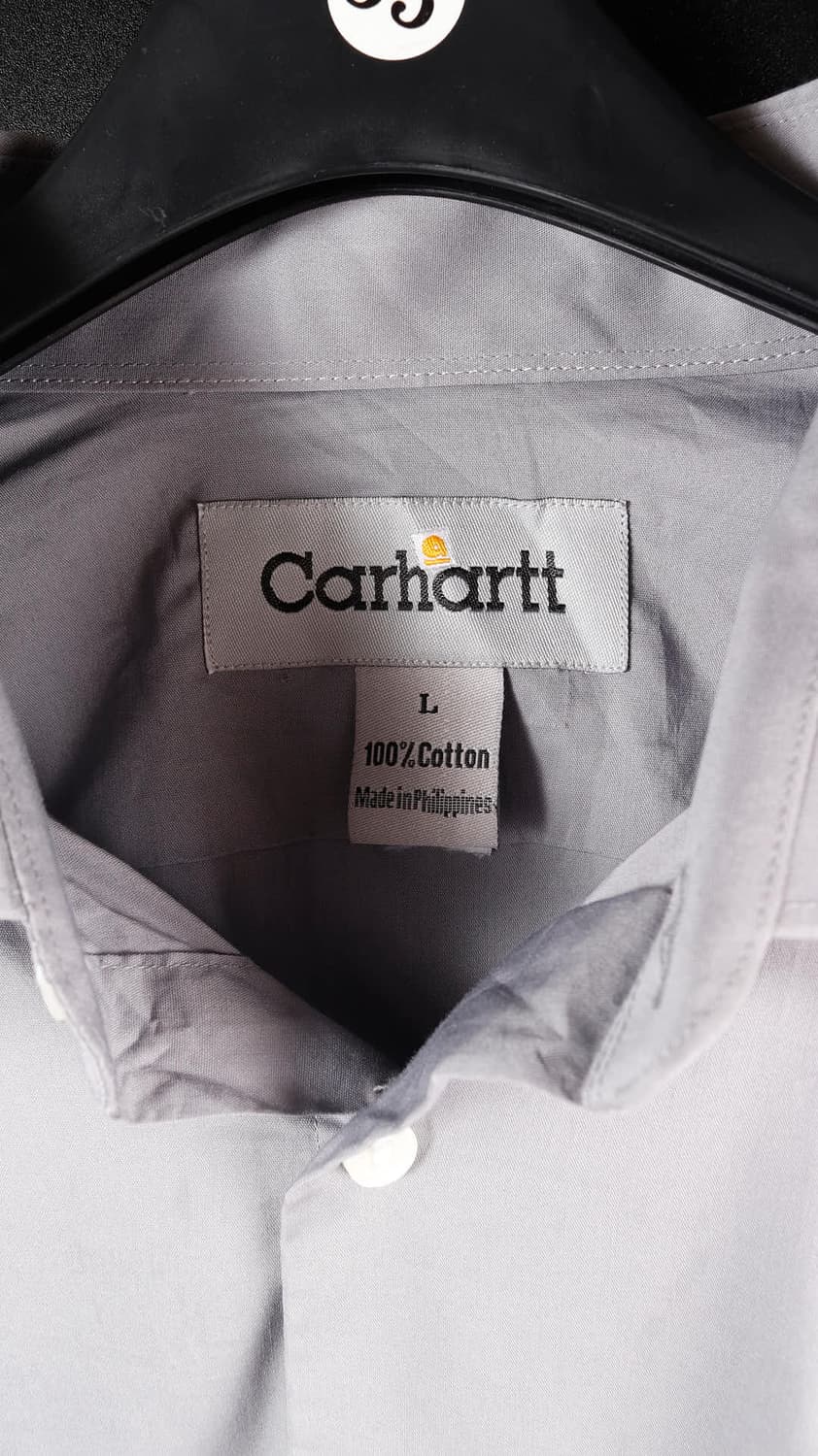 칼하트 회색 오버핏셔츠 상품이미지4
