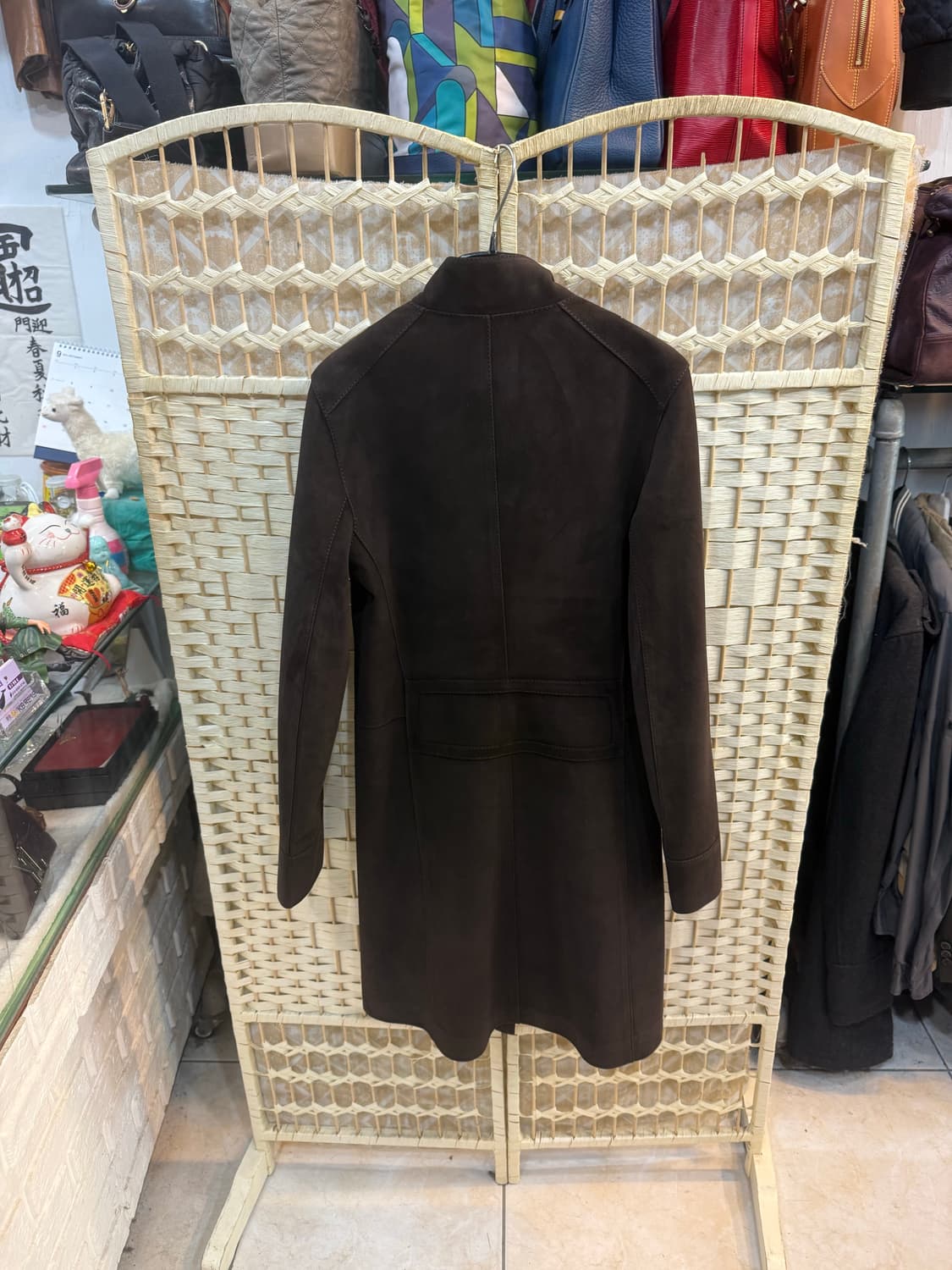 34/44-66 정품 로에베 스웨드가죽 코트 팝니다 상품이미지8