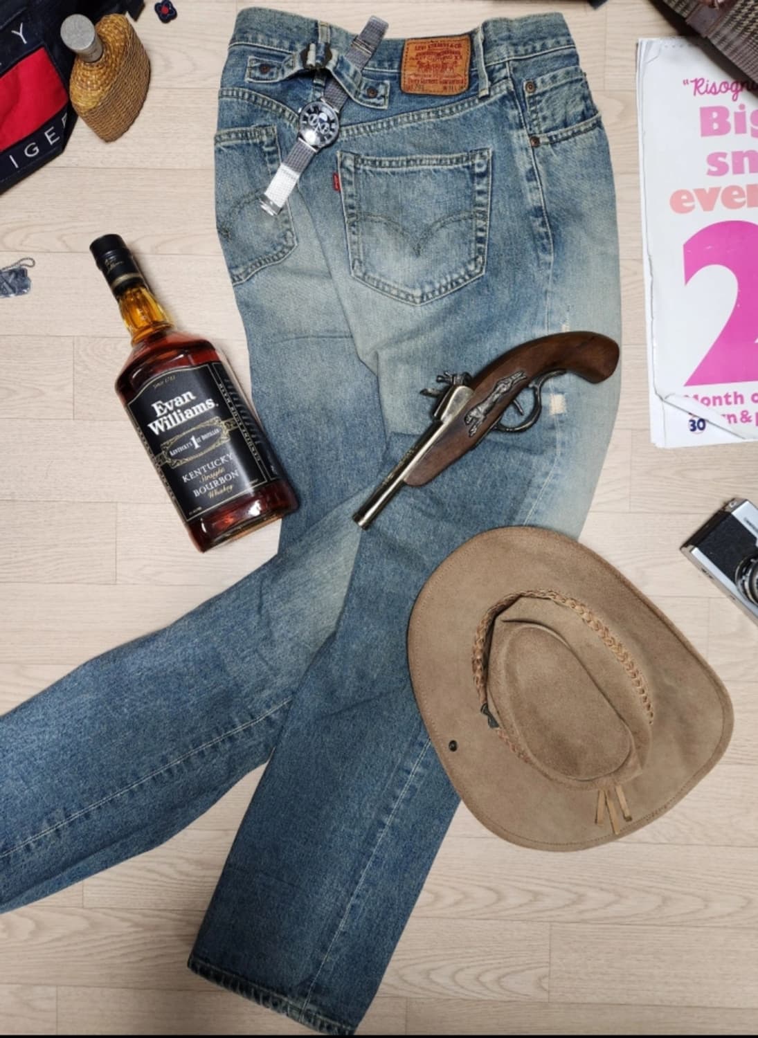 LEVIS 702 JAPAN J22 신치백 셀비지 상품이미지2