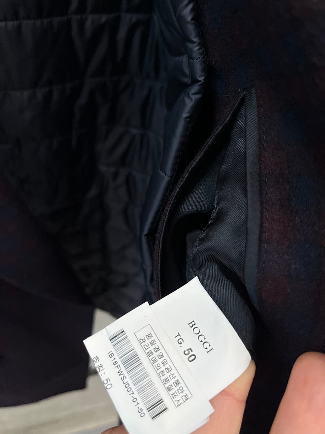 100-105) 보기밀라노 패딩 더블자켓  상품이미지9