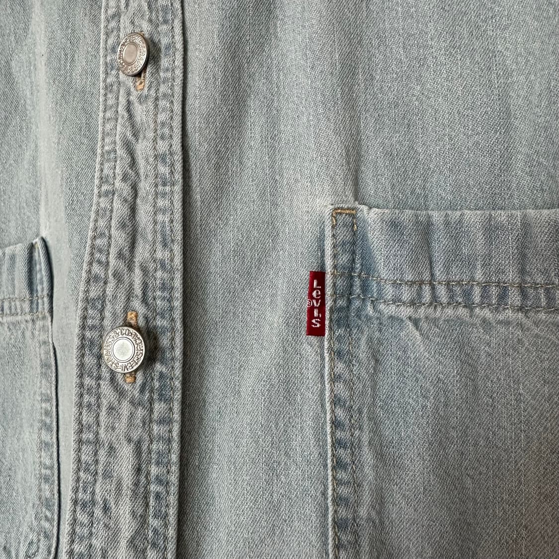 L 리바이스 데님 셔츠 상품이미지4